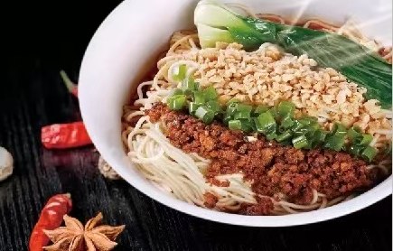 豌杂面 · Pea & Minced Pork Noodles